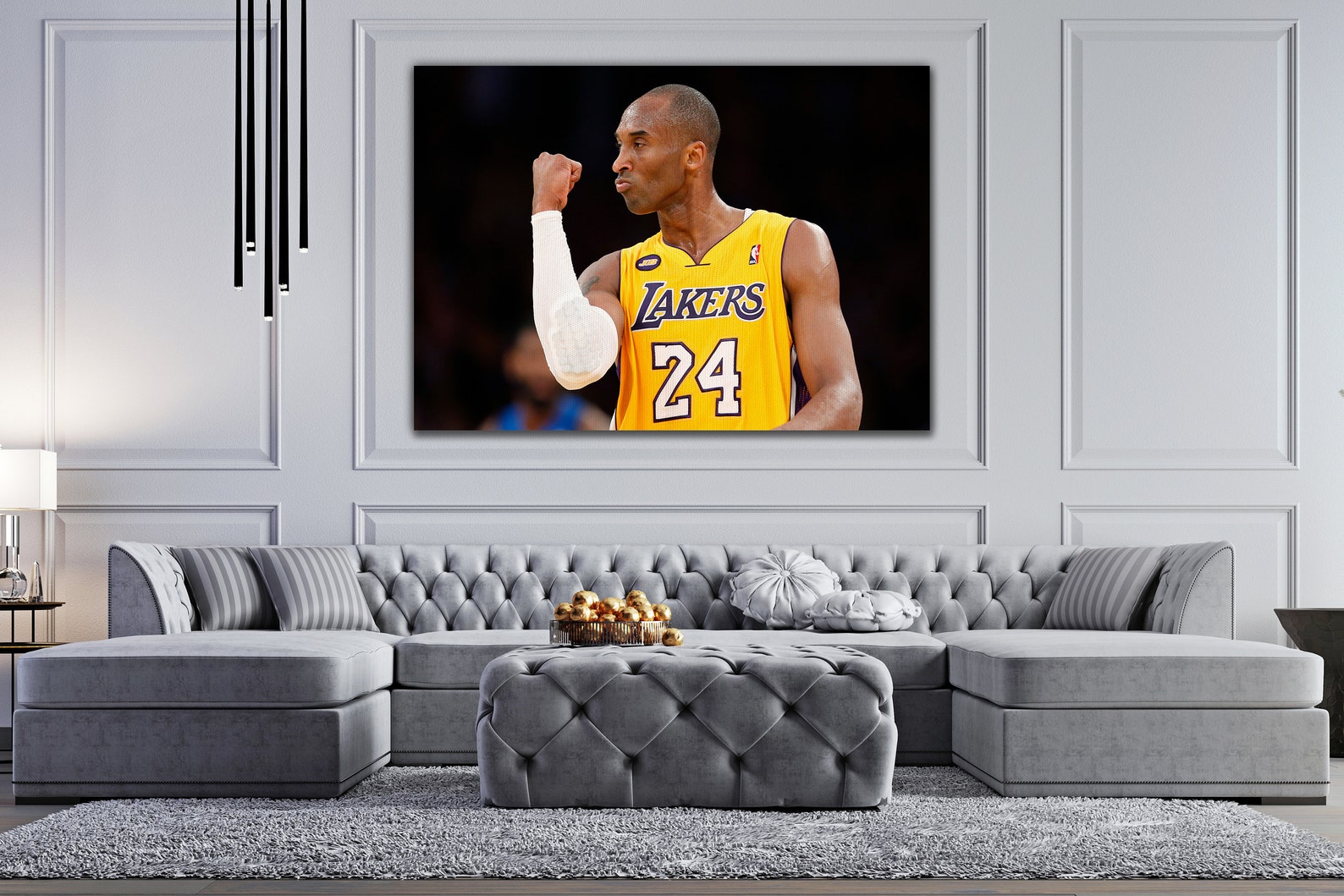 Kobe Bryant Legend Canvas Wall Art Premium Canvas High Etsy