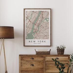 Impression de carte personnalisée | Art mural bohème | Décoration murale de ferme | Moderne milieu du siècle | Décoration rustique | Bohème du sud-ouest | millésime | Numérique ou impression