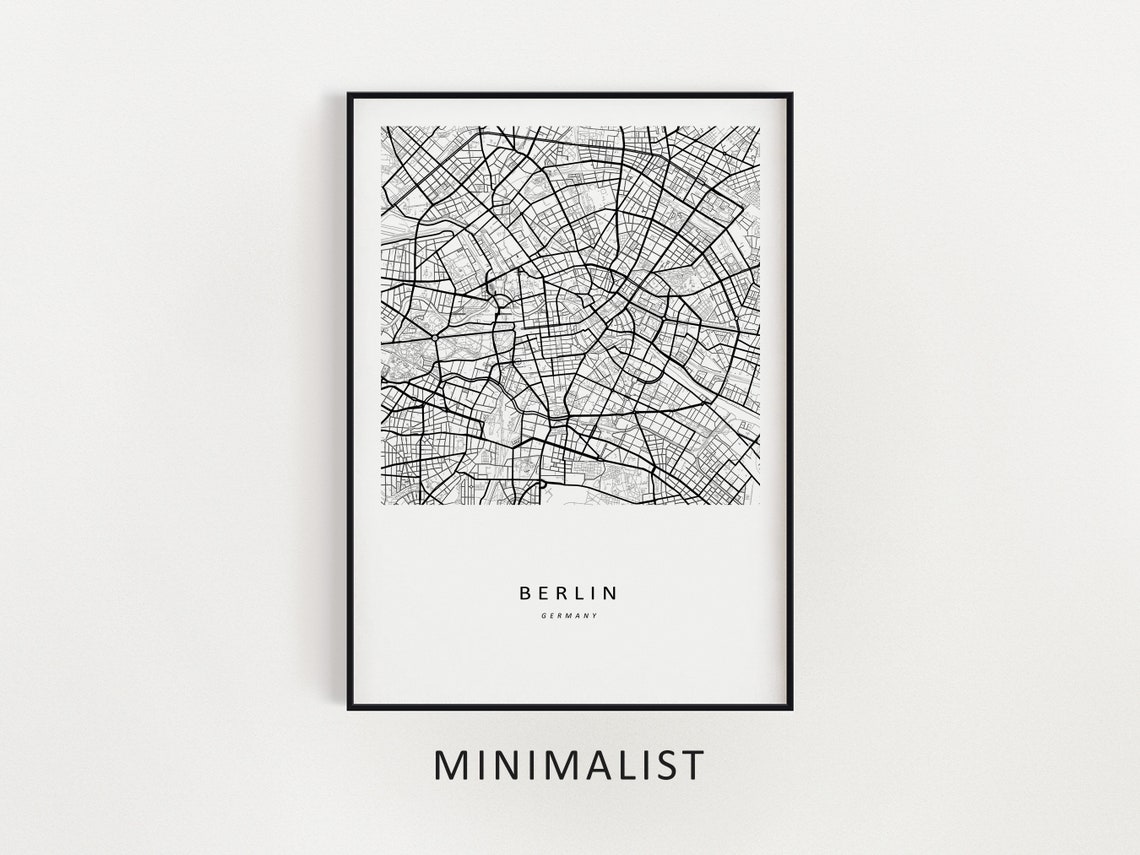 Custom Map | Location Map | Personalized Gifts | Any City Map ...
