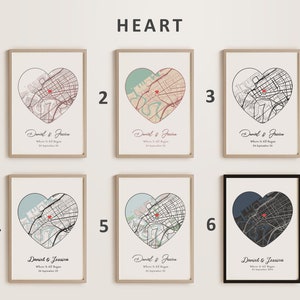 Available heart styles