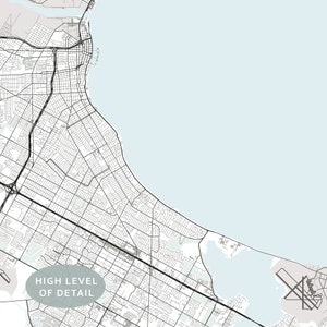 Corpus Christi Map Print | Map of Corpus Christi | Corpus Christi Texas ...