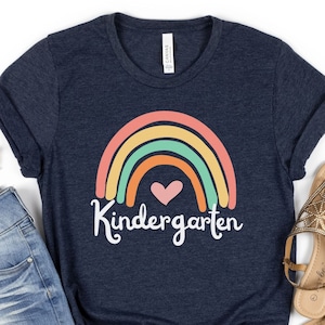 KINDERGARTEN TEACHER Shirt, Teacher shirts, Teacher Appreciation gift, Kindergarten team, Kindergarten shirt