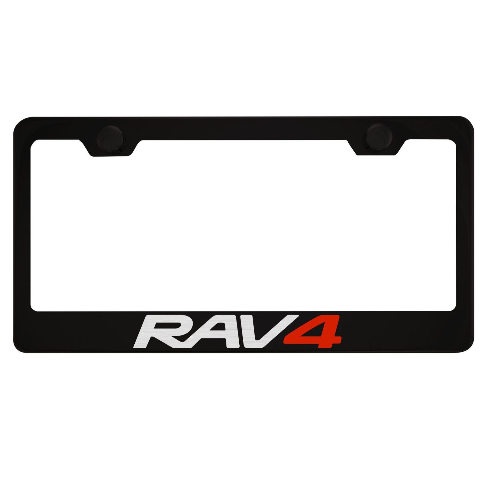 Toyota RAV4 Black License Plate Frame Etsy