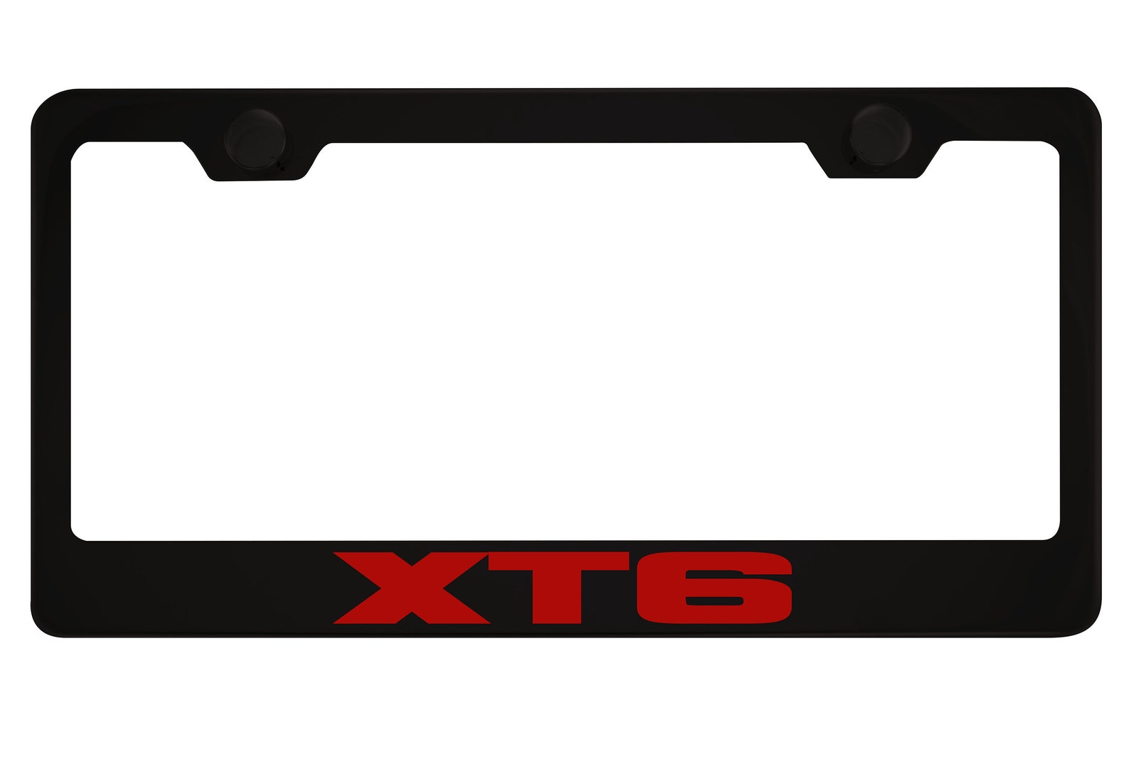 Cadillac XT6 Black License Plate Frame Etsy
