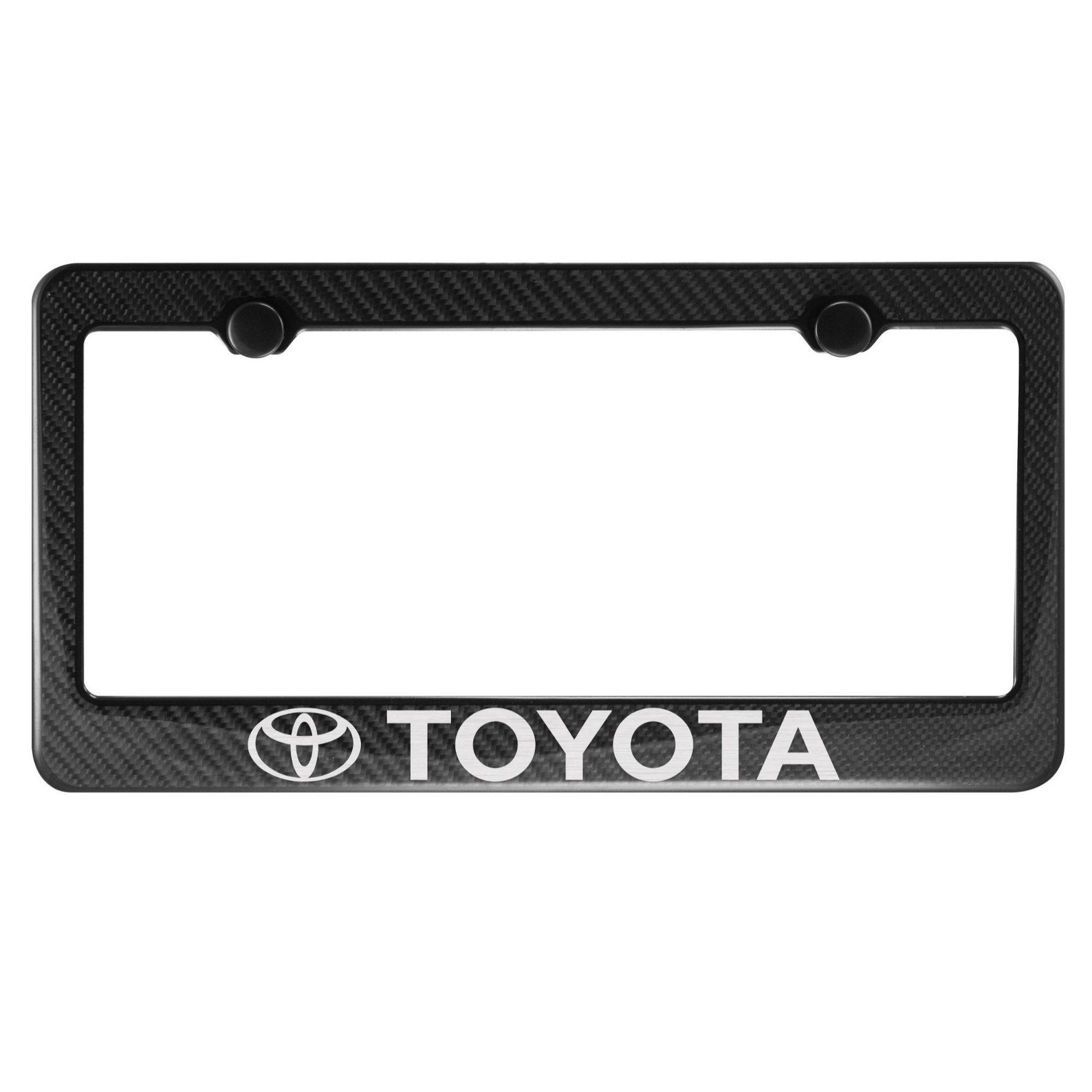 Toyota Carbon Fiber License Plate Frame Fit Front Only Etsy