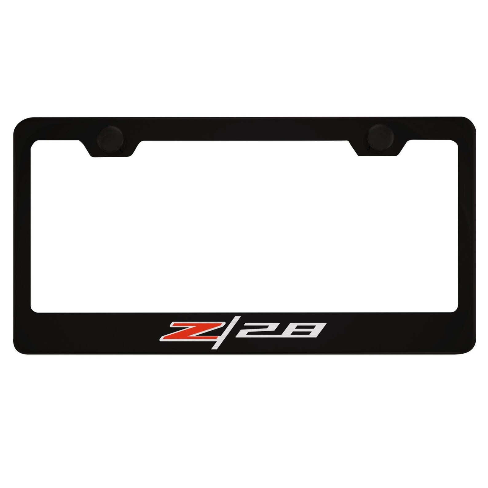 Chevy Camaro Z28 Black License Plate Frame Etsy
