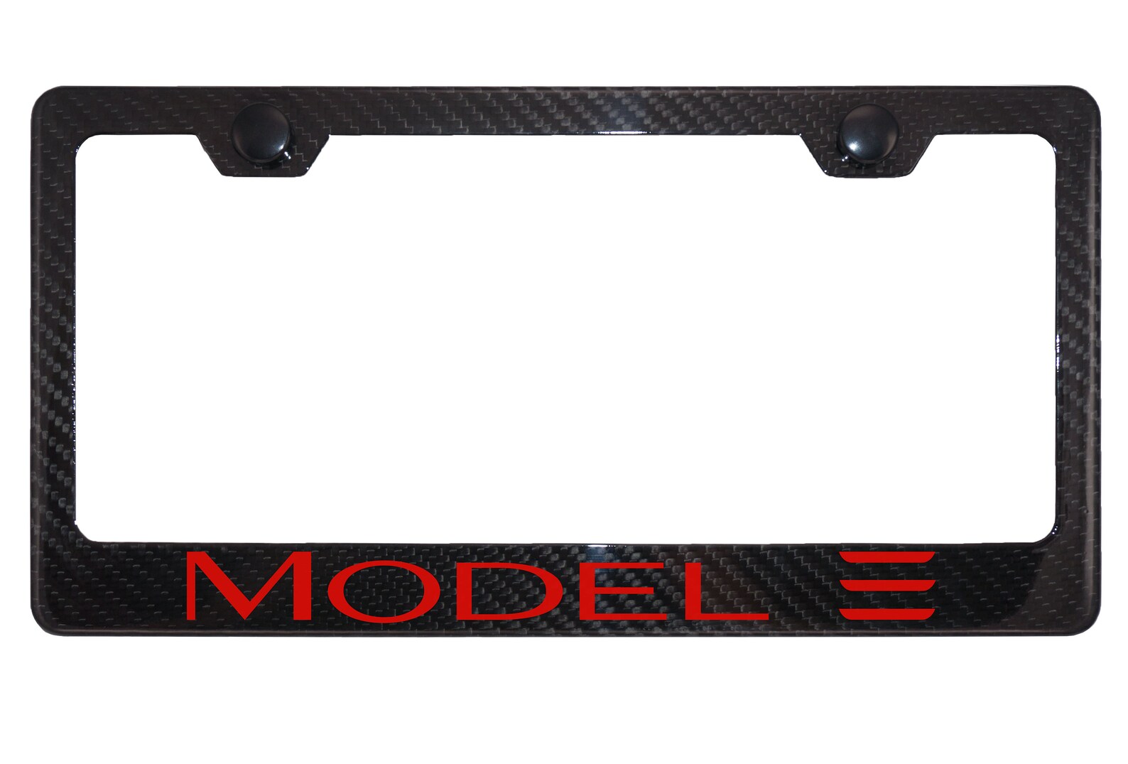 Tesla Model 3 Carbon Fiber License Plate Frame Etsy