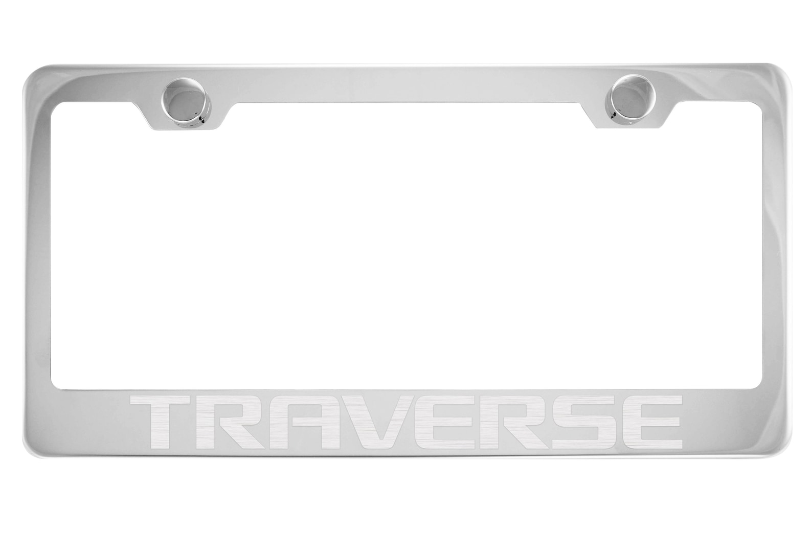 Chevy Traverse Chrome License Plate Frame Etsy