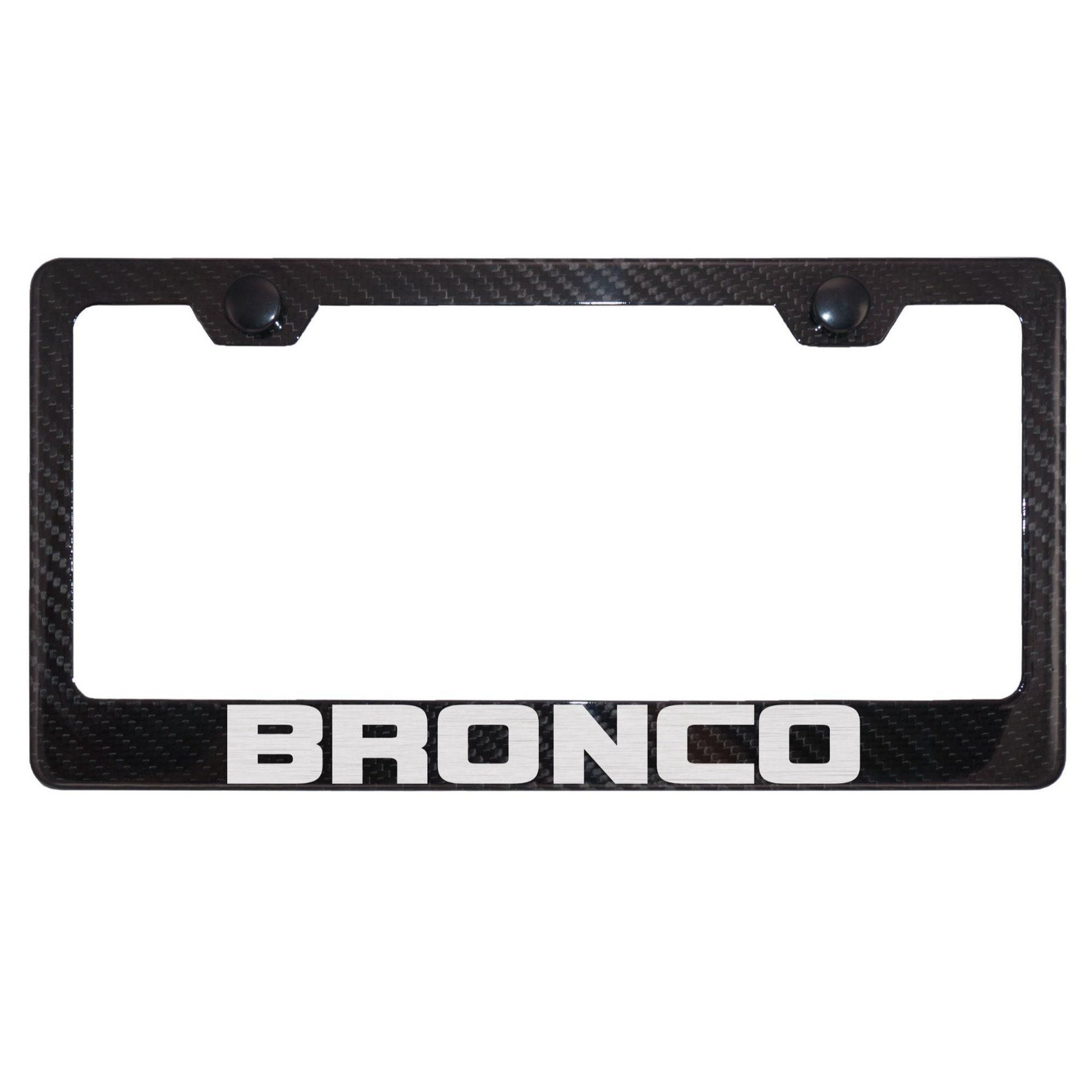 Ford Bronco Carbon Fiber License Plate Frame Etsy