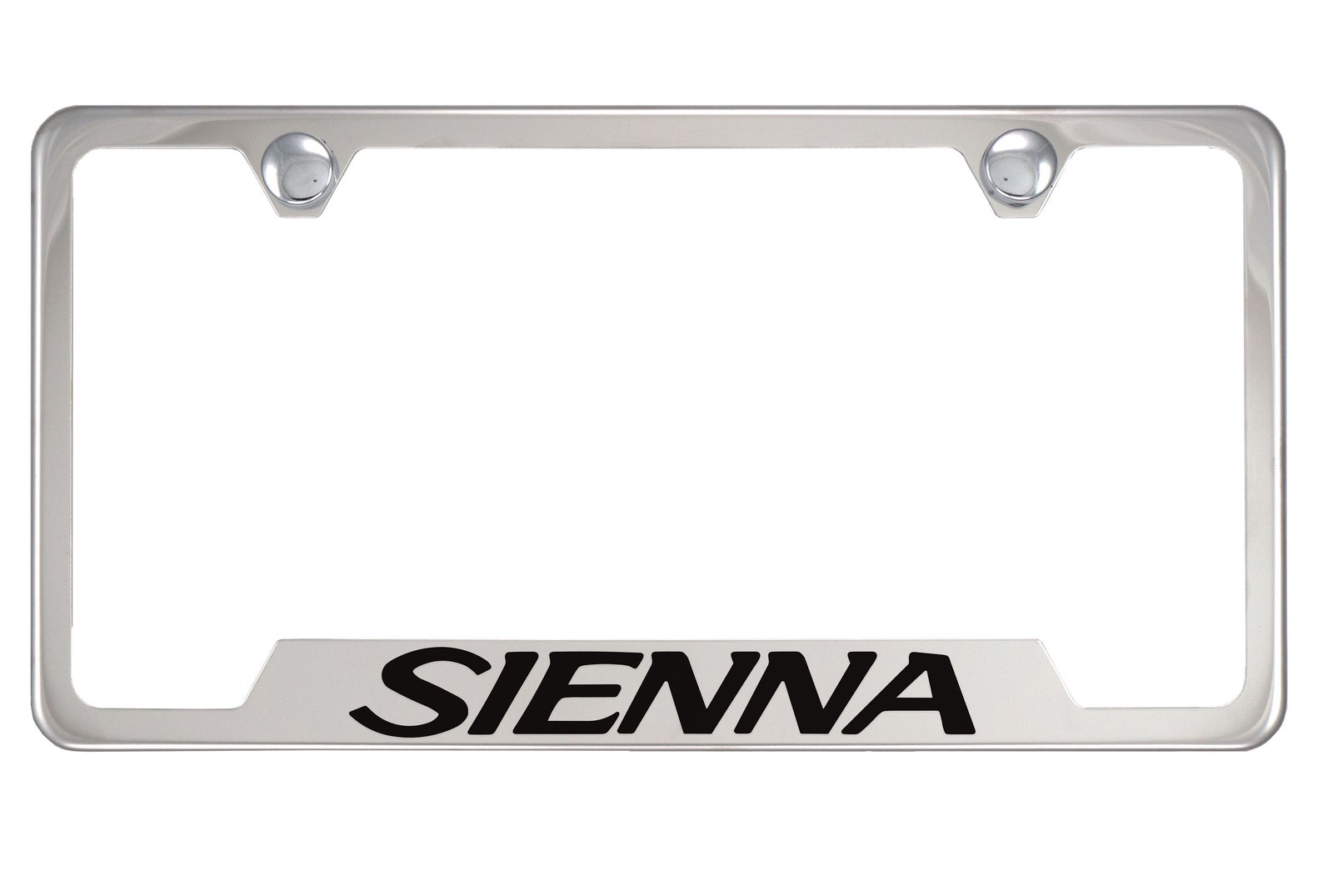 Toyota Sienna Chrome License Plate Frame Etsy