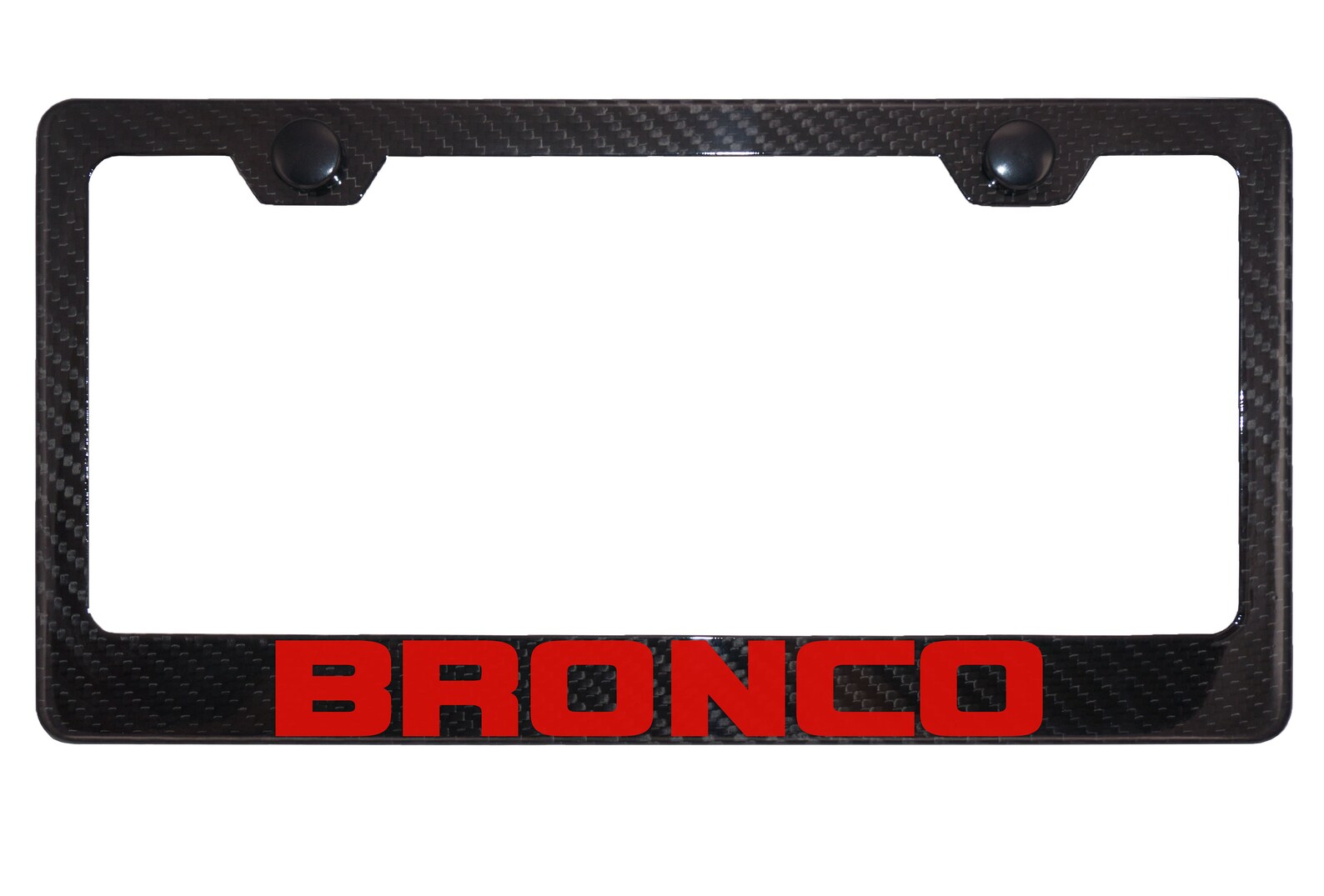 Ford Bronco Carbon Fiber License Plate Frame Etsy