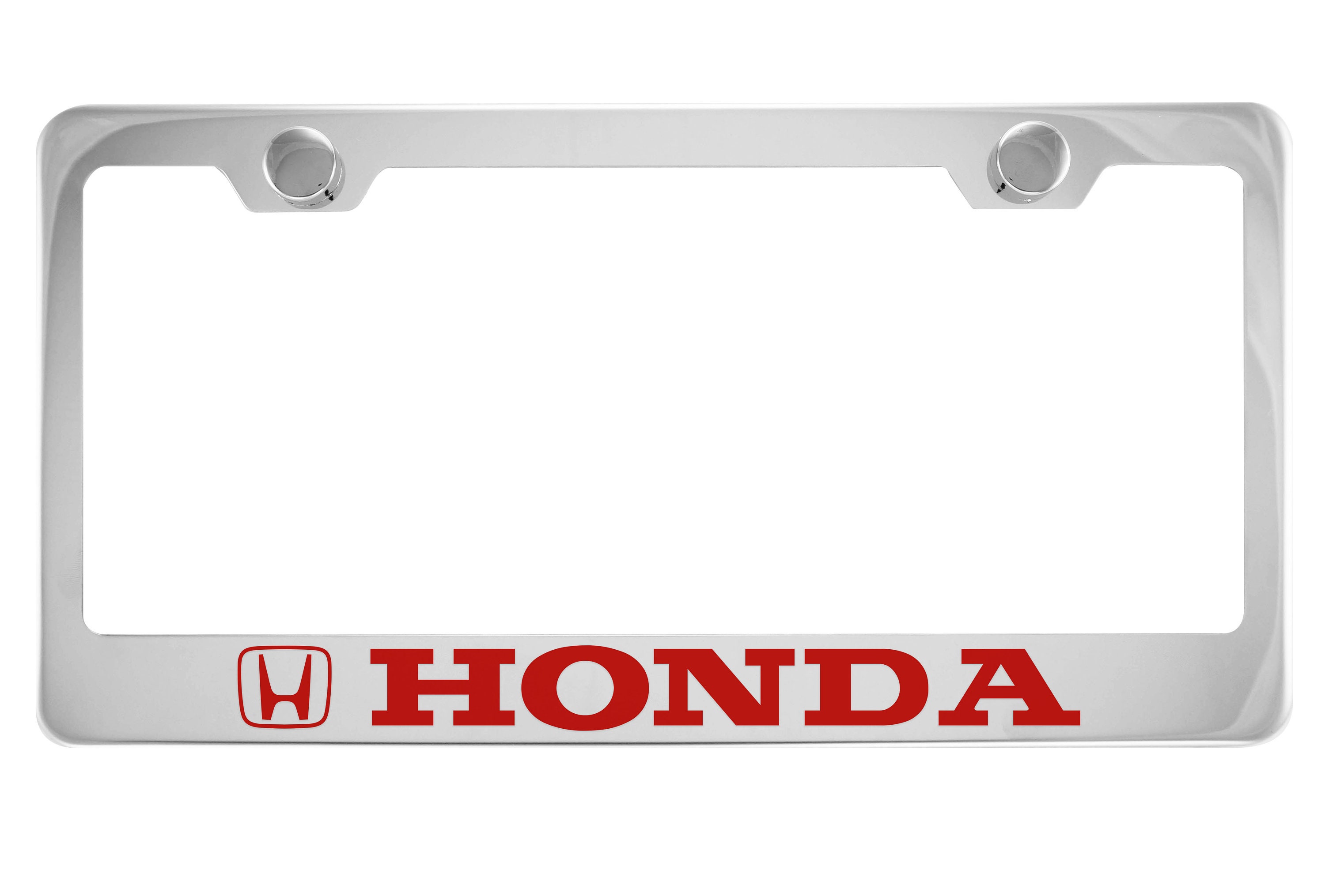Honda Chrome License Plate Frame Etsy