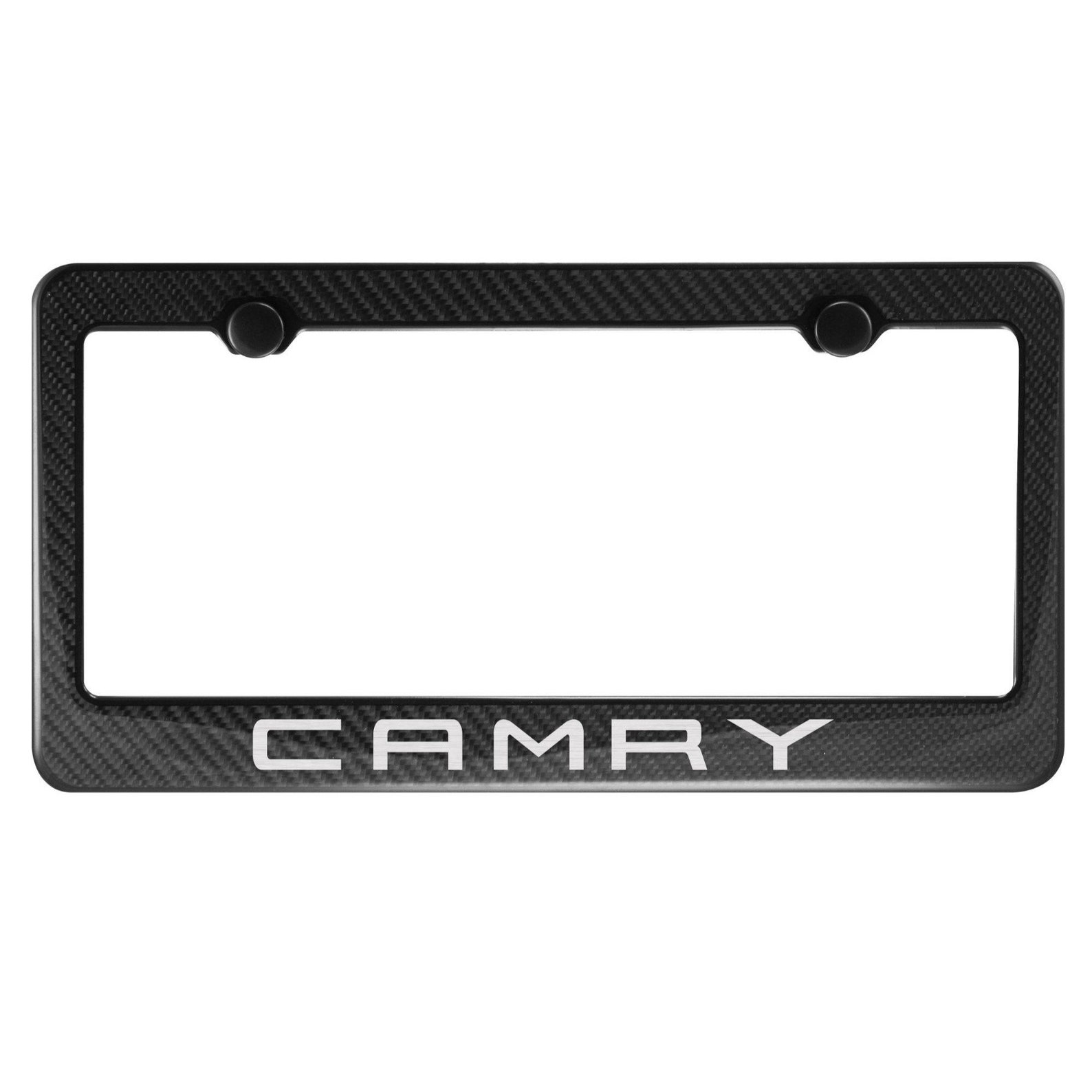 Toyota Camry Carbon Fiber License Plate Frame Fit Front Only Etsy