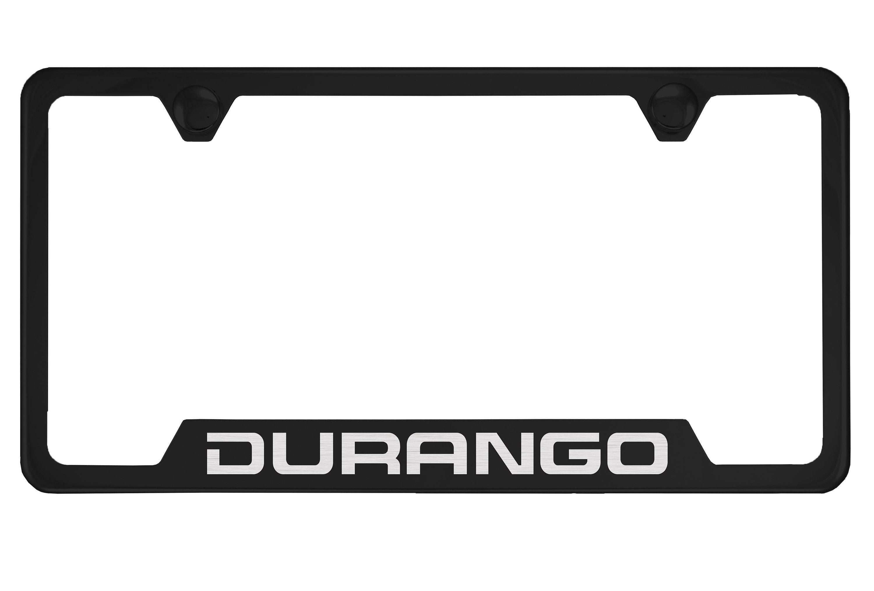 Dodge Durango Black License Plate Frame Etsy