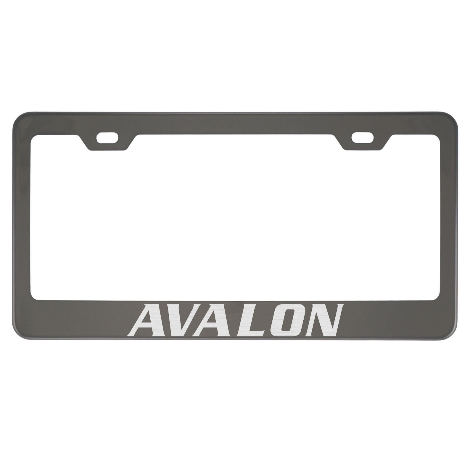 Toyota Avalon Black Chrome License Plate Frame Etsy