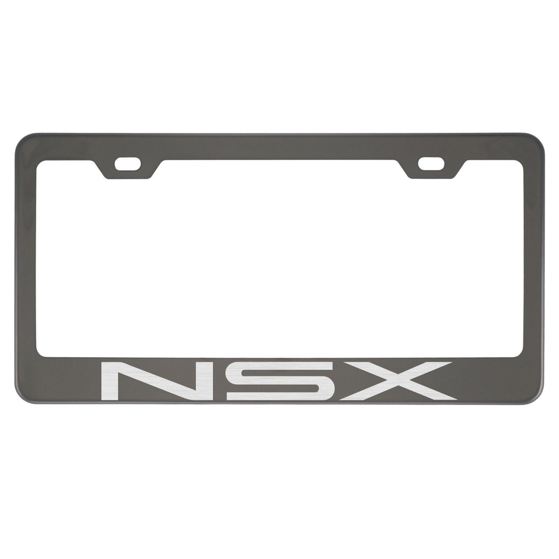 Acura NSX Black Chrome License Plate Frame Etsy