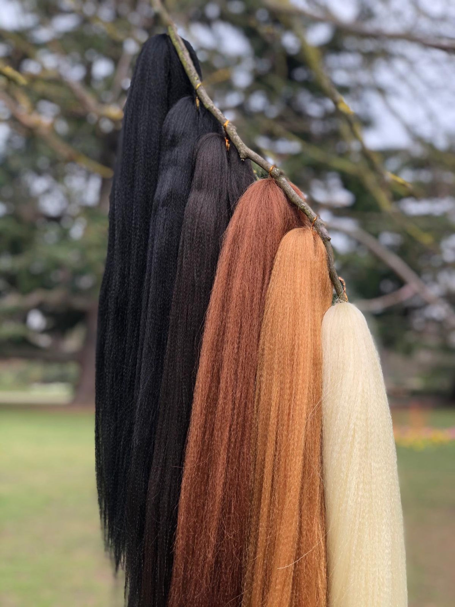 Colour 4 Light Braid pre stretched kanekalon braiding hair Etsy