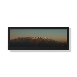 Mont Blanc-Massiv | Alpen Druck | Landschaftskunst | Fotografie | Alpen | Chamonix