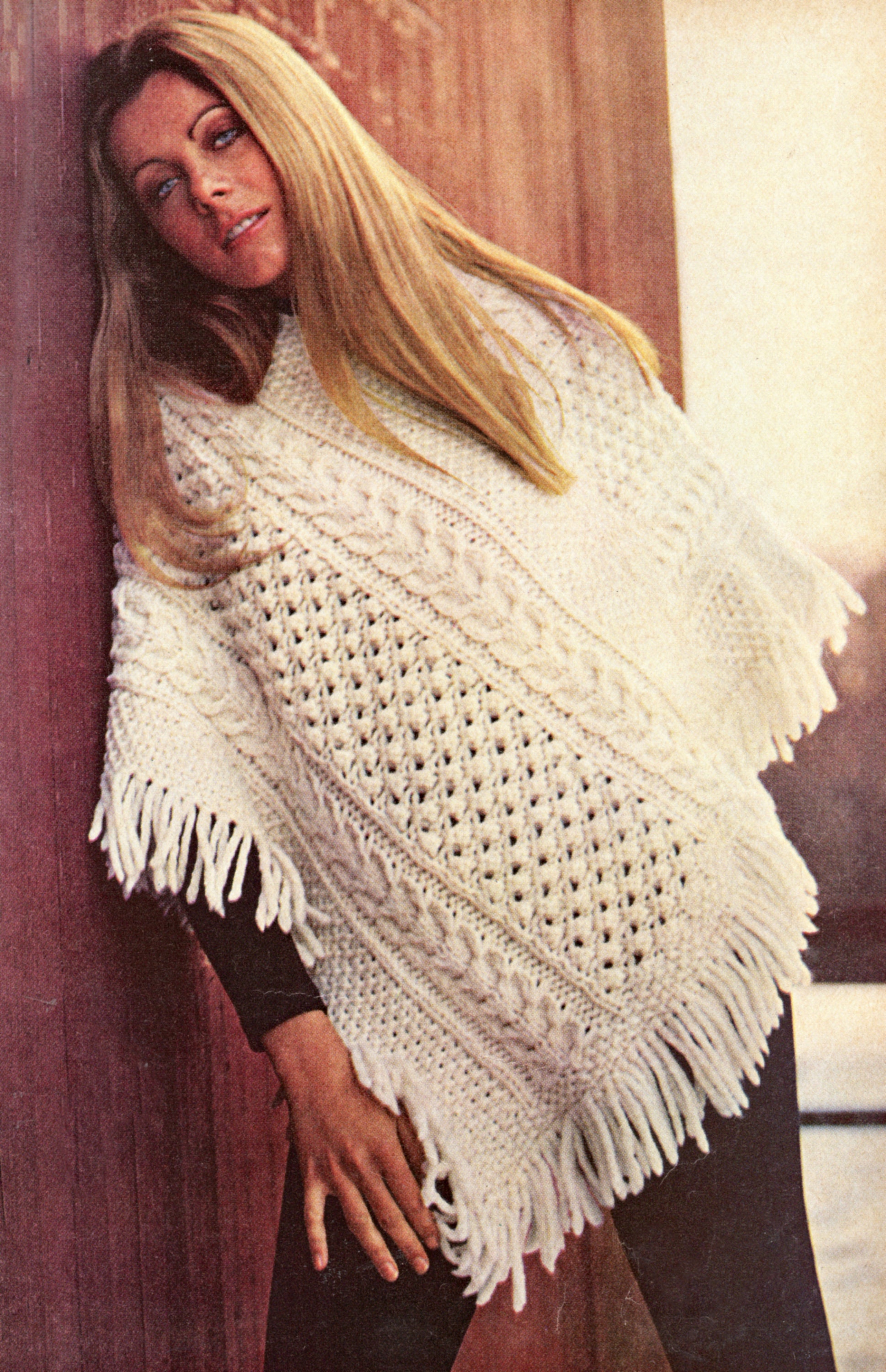 Vintage Poncho - Etsy