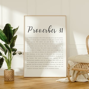 Proverbs 31, Christian Poster, Christian Decor, Bible Quote, Minimalist Wall Art, Printable Bible Verse, Woman #003
