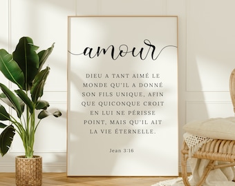 Christian Poster, Christian Home Decor, Bible Quote, Minimalist Wall Art, Printable Bible Verse - #002