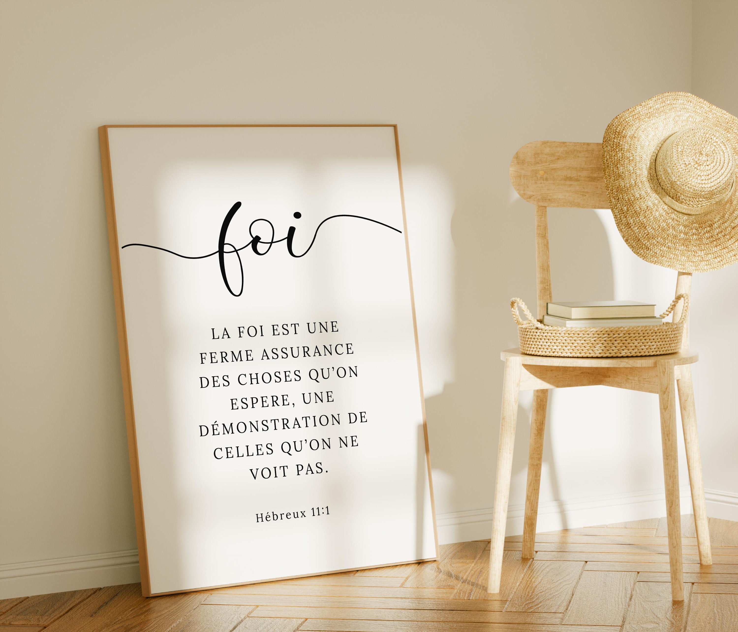 Poster Décoratif Sur Toile – Livre Biblique (Art Mural, Format Affiche Mate)