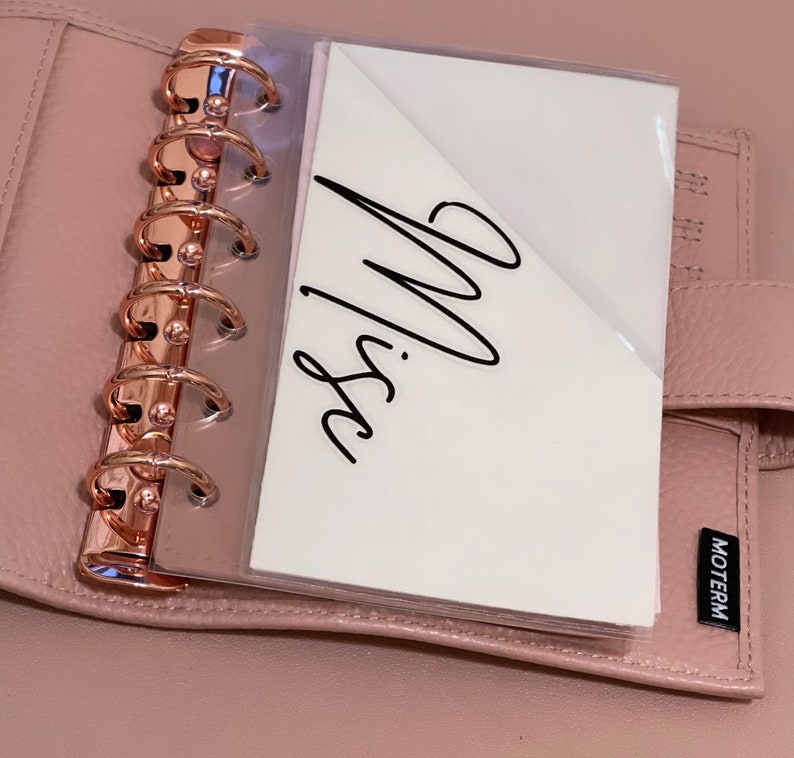 A7 Cash Envelope Laminated Peek a Boo Cash Budgeting Etsy