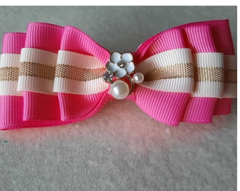 Pink angel Bow