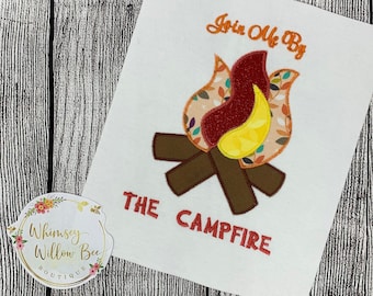 Campfire Shirt/Camping Shirt/Campfire T-Shirt/Camping T-Shirt/Vacation Shirt/By The Campfire Shirt