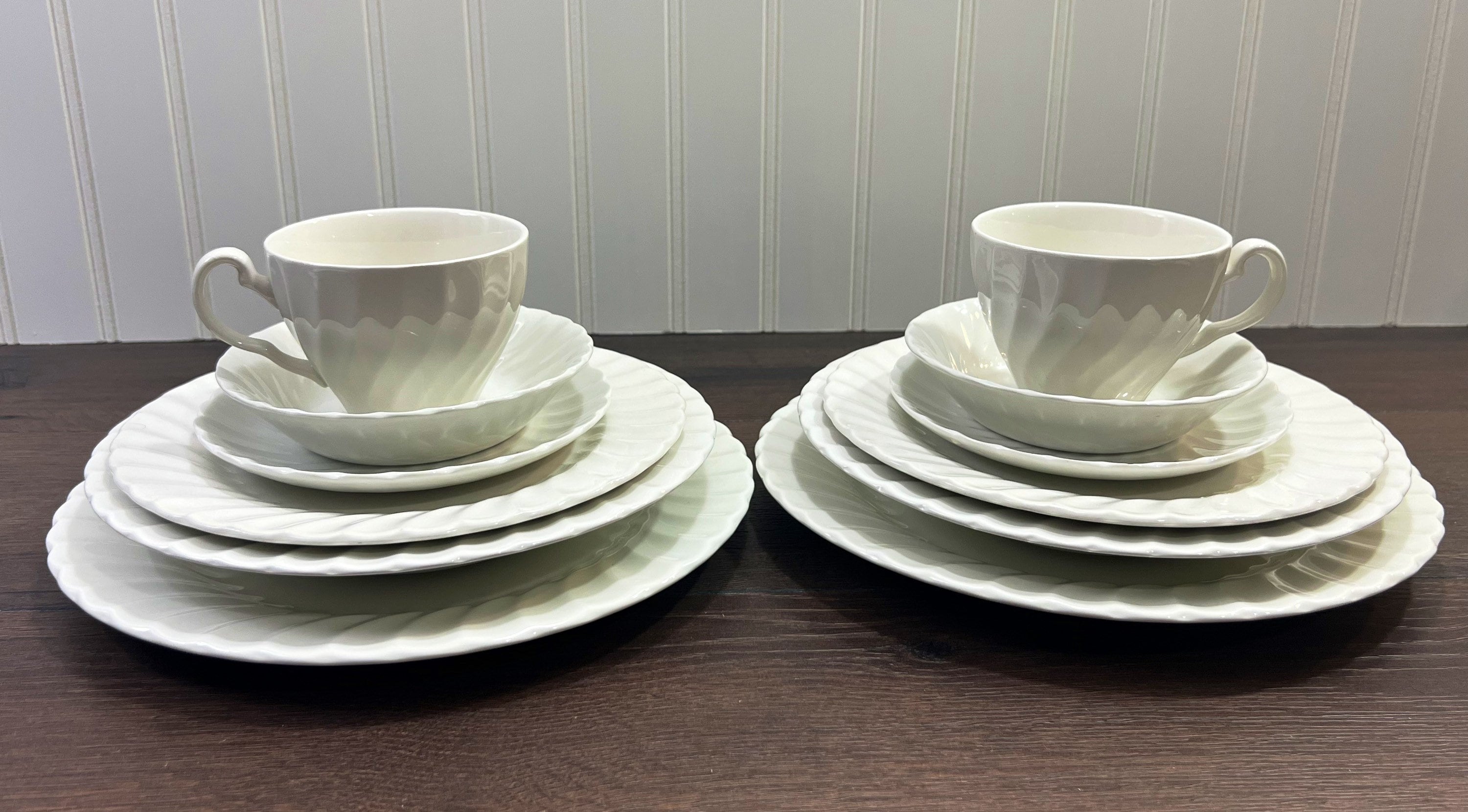 Johnson Brothers Regency Dinnerware Set 12 Piece Service for Etsy