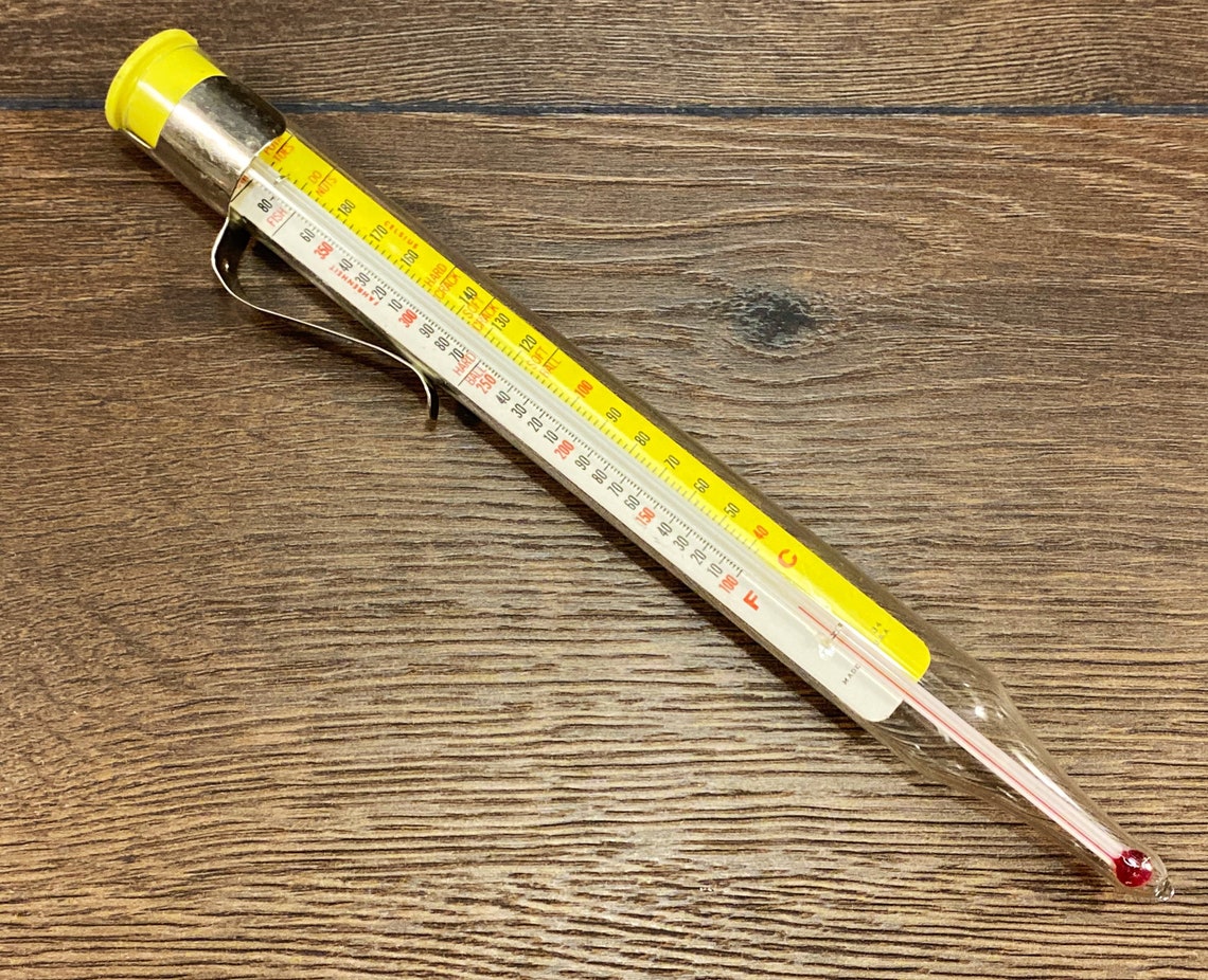 Vintage Acu Rite Thermometer Cooking and Candy Thermometer Etsy