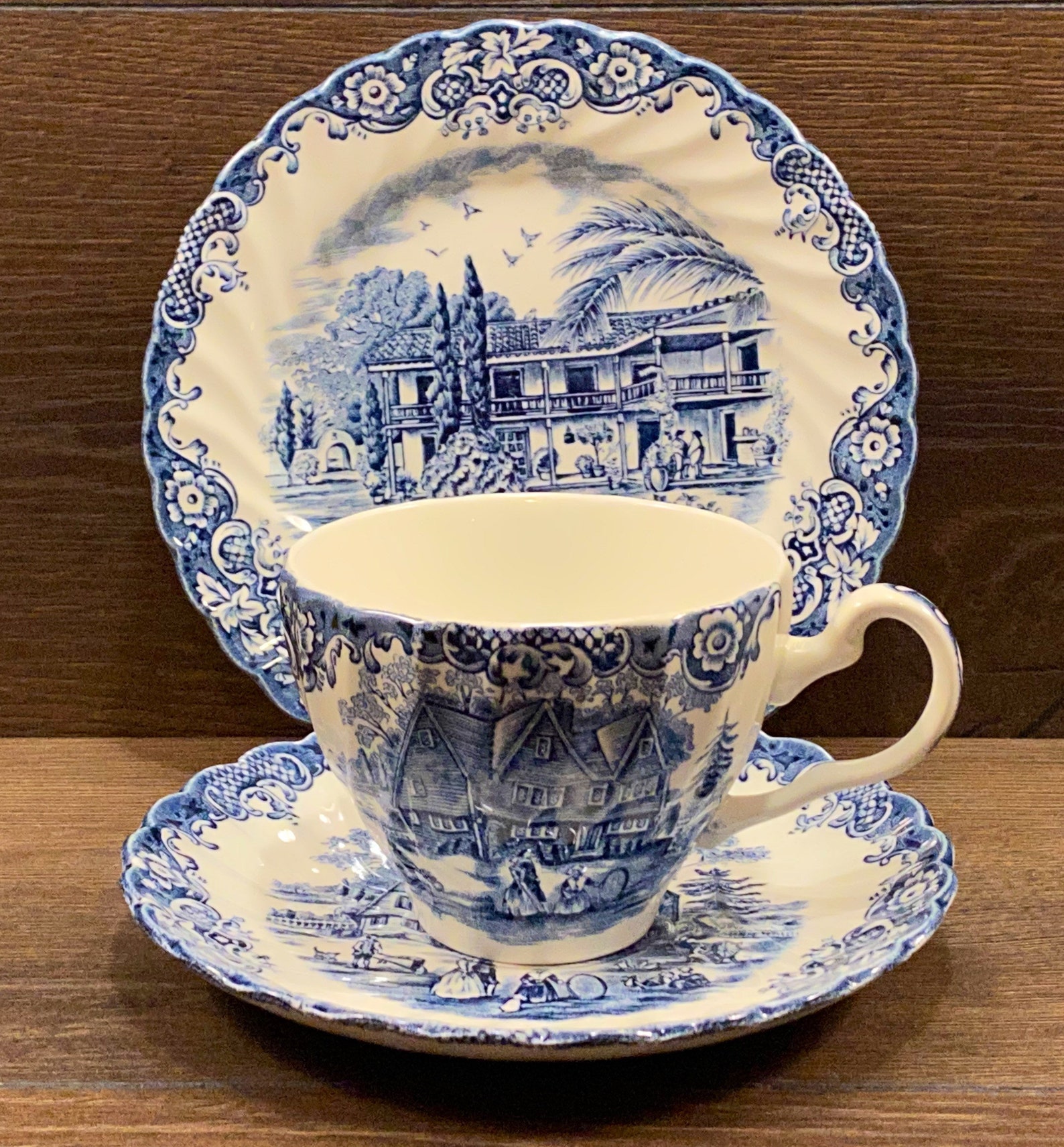 Johnson Brothers Heritage Hall Dinnerware 20 Piece Service for Etsy