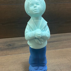 Vintage Avon Blue Boy Fly a Balloon Bottle, Empty Bird of Paradise Cologne Bottle, Avon Collectible Bottle, Avon Collectors, Circa 1970s