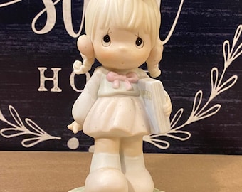 Precious Moments Figurine September Calendar Girl,great
