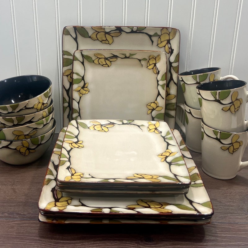 Mikasa Dinnerware Patterns Etsy