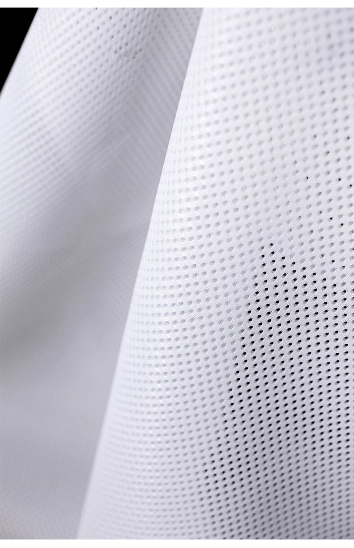 White mesh fabric Breathable hollow out fabric Pure color Etsy