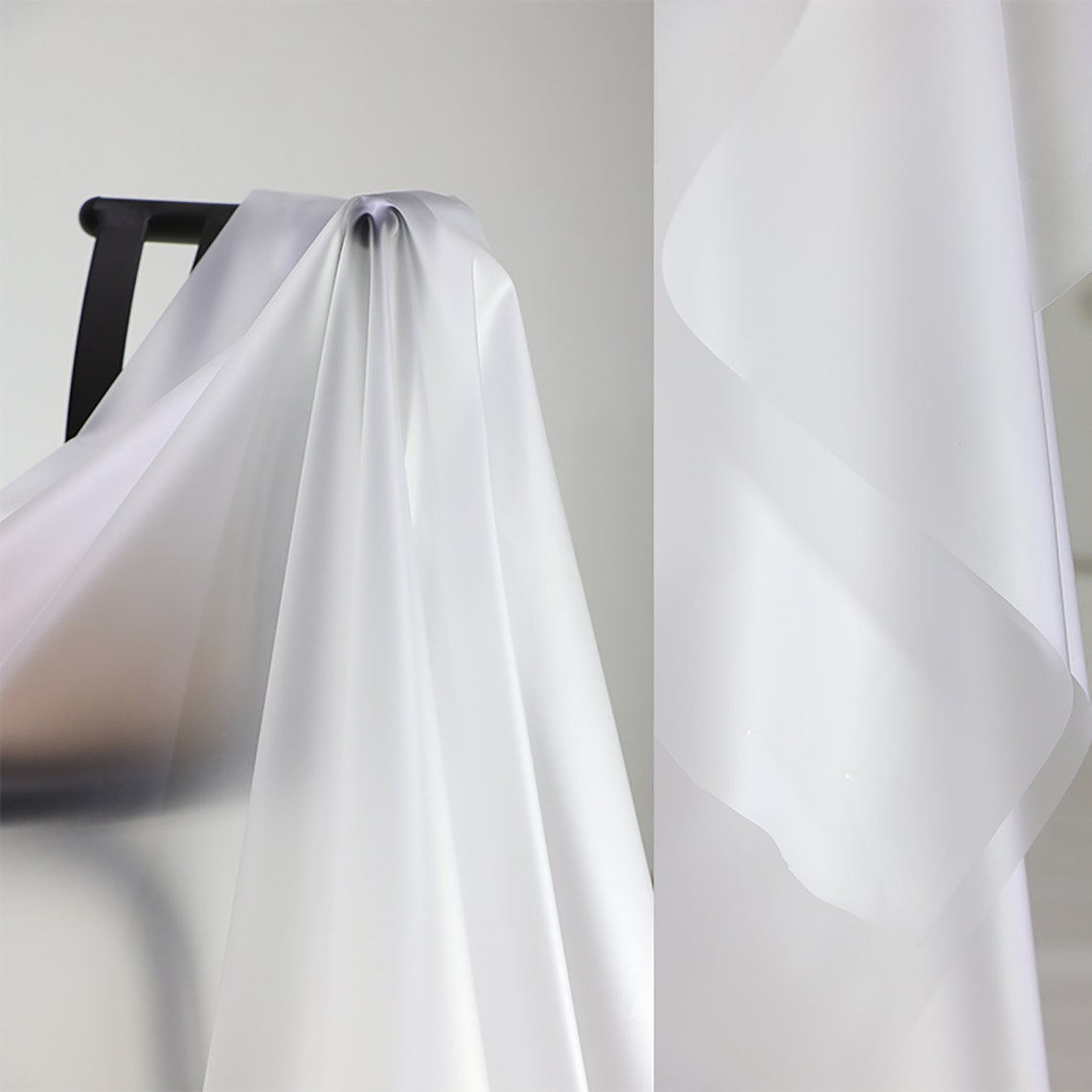 TPU White fabrics Translucent frosted fabric Waterproof | Etsy