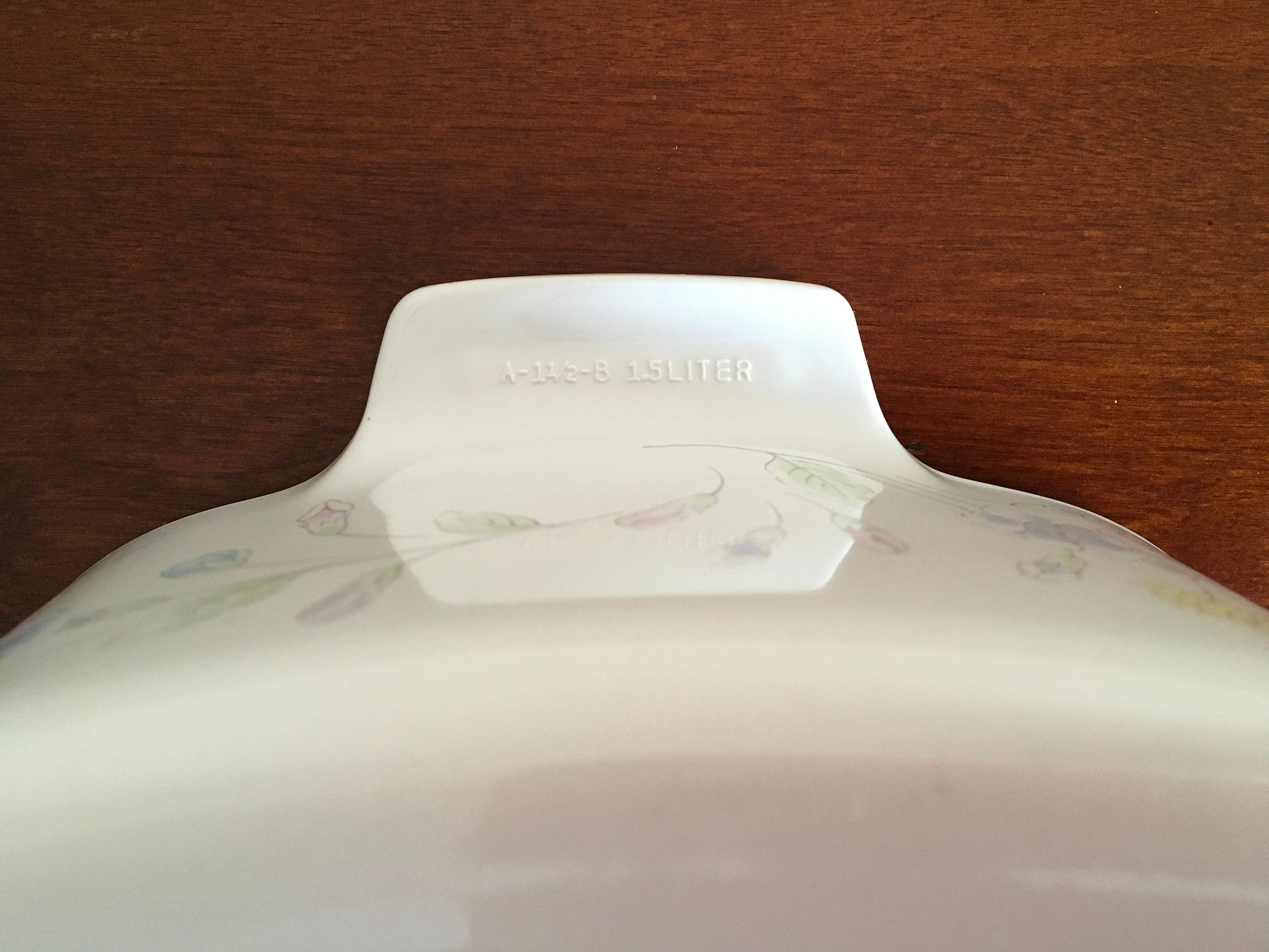 Vintage Pyrex Pastel Bouquet Casserole Pot With Lid 1.5 L - Etsy UK