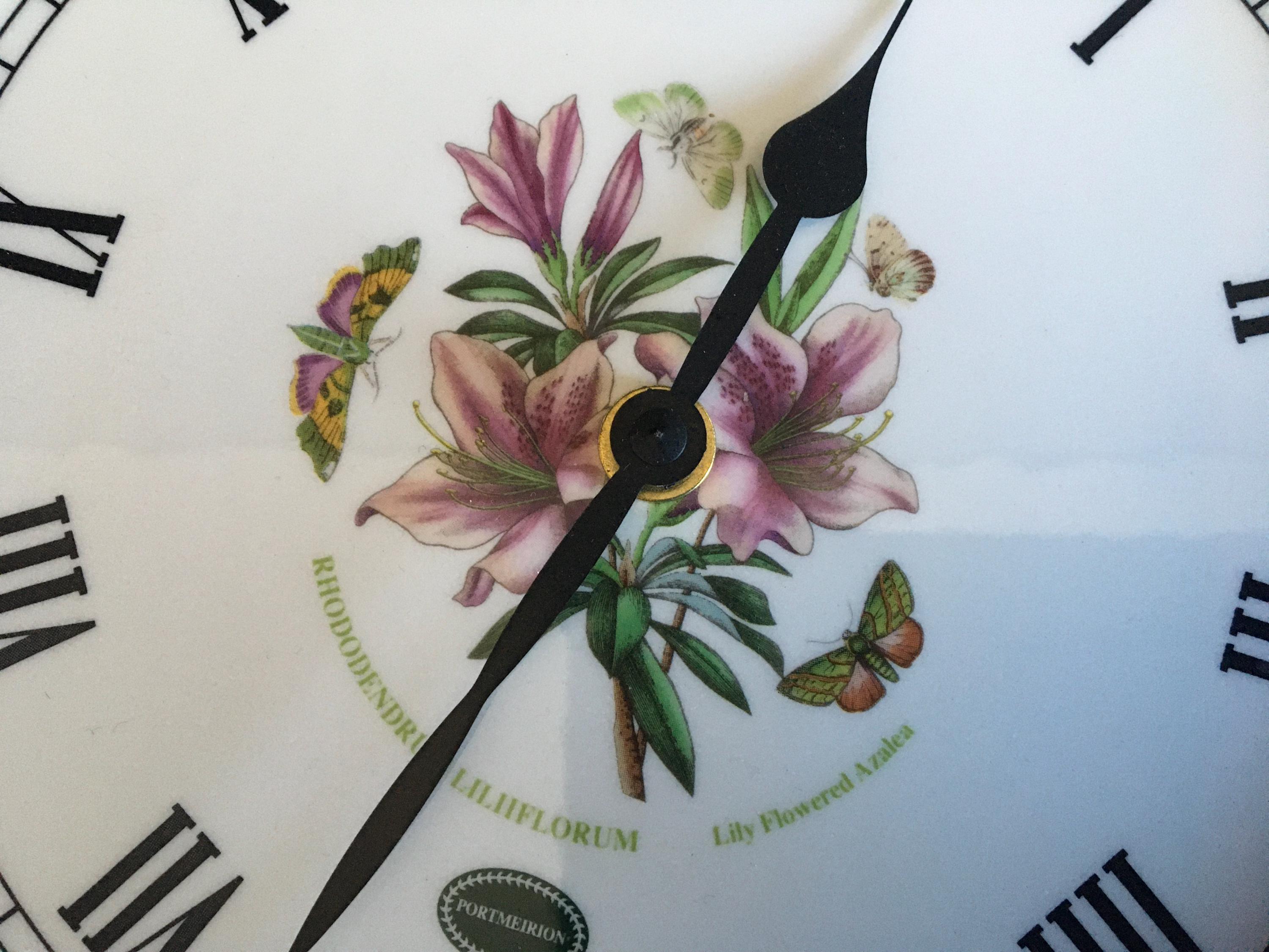 Vintage Portmeirion Botanic Garden Clock Portmeirion
