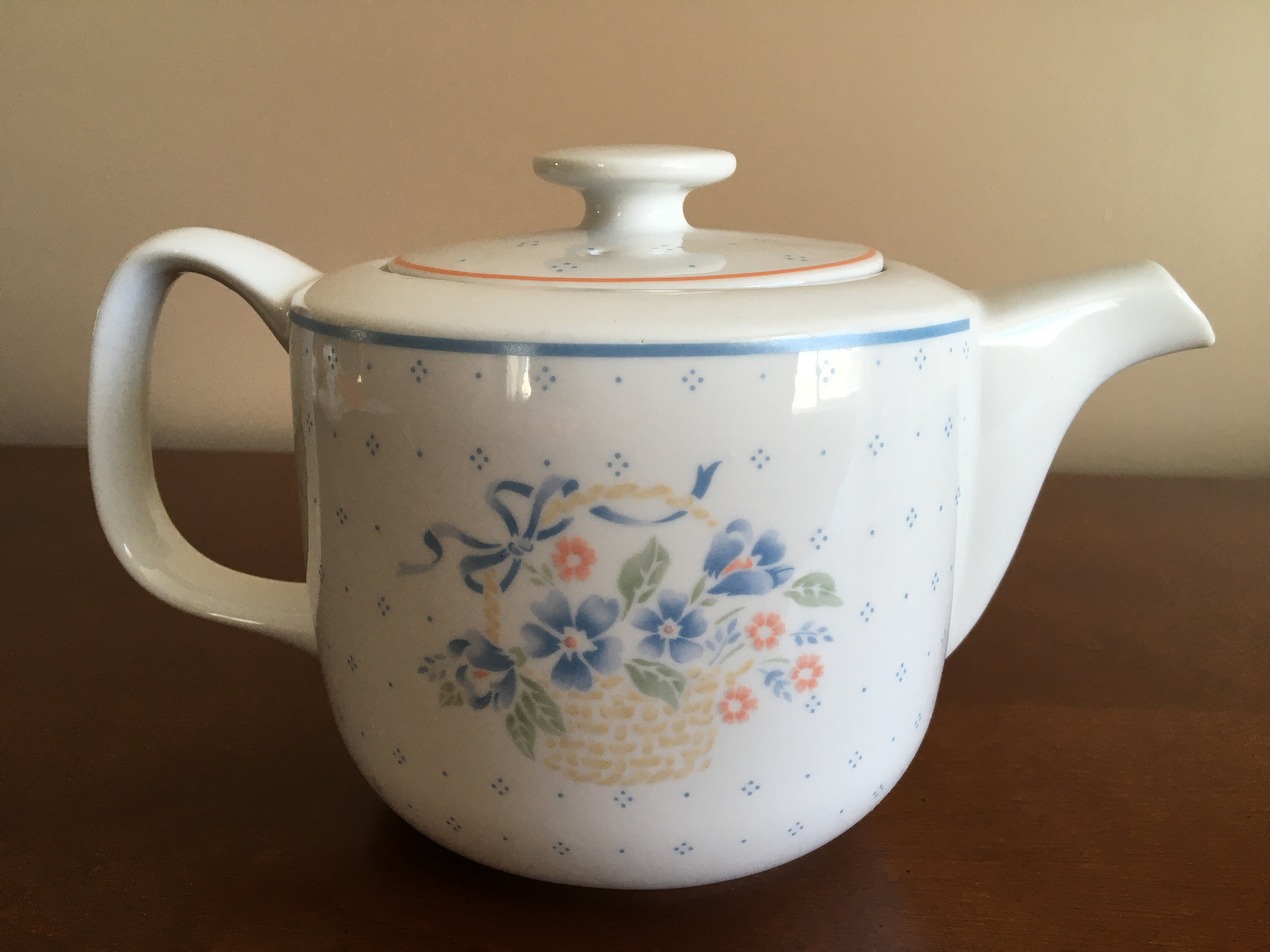 Vintage Corningware Blue Cornflower 6 Cup P-104 Coffee/ Tea Kettle — myrtle  and mo