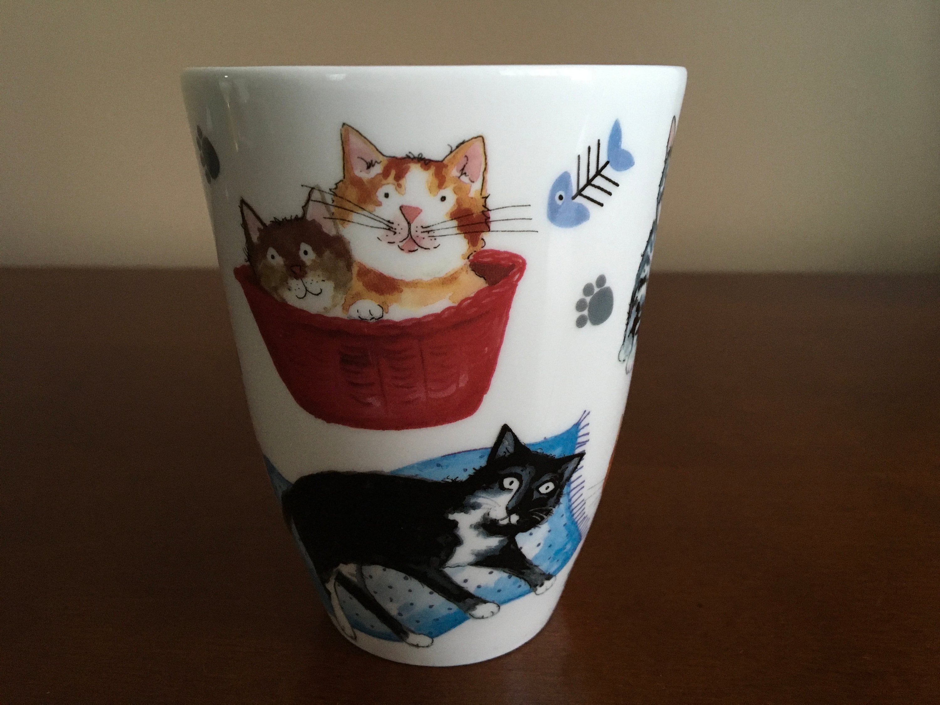 Mug Roy Kirkham - Chats - Porcelaine Fine (Fine Bone China) - Modèle 1997 - Neuf