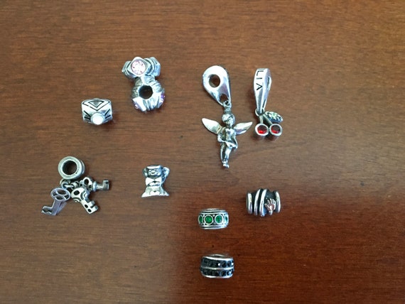 Chamilia Sterling Silver Charms Choice of Vintage… - image 1