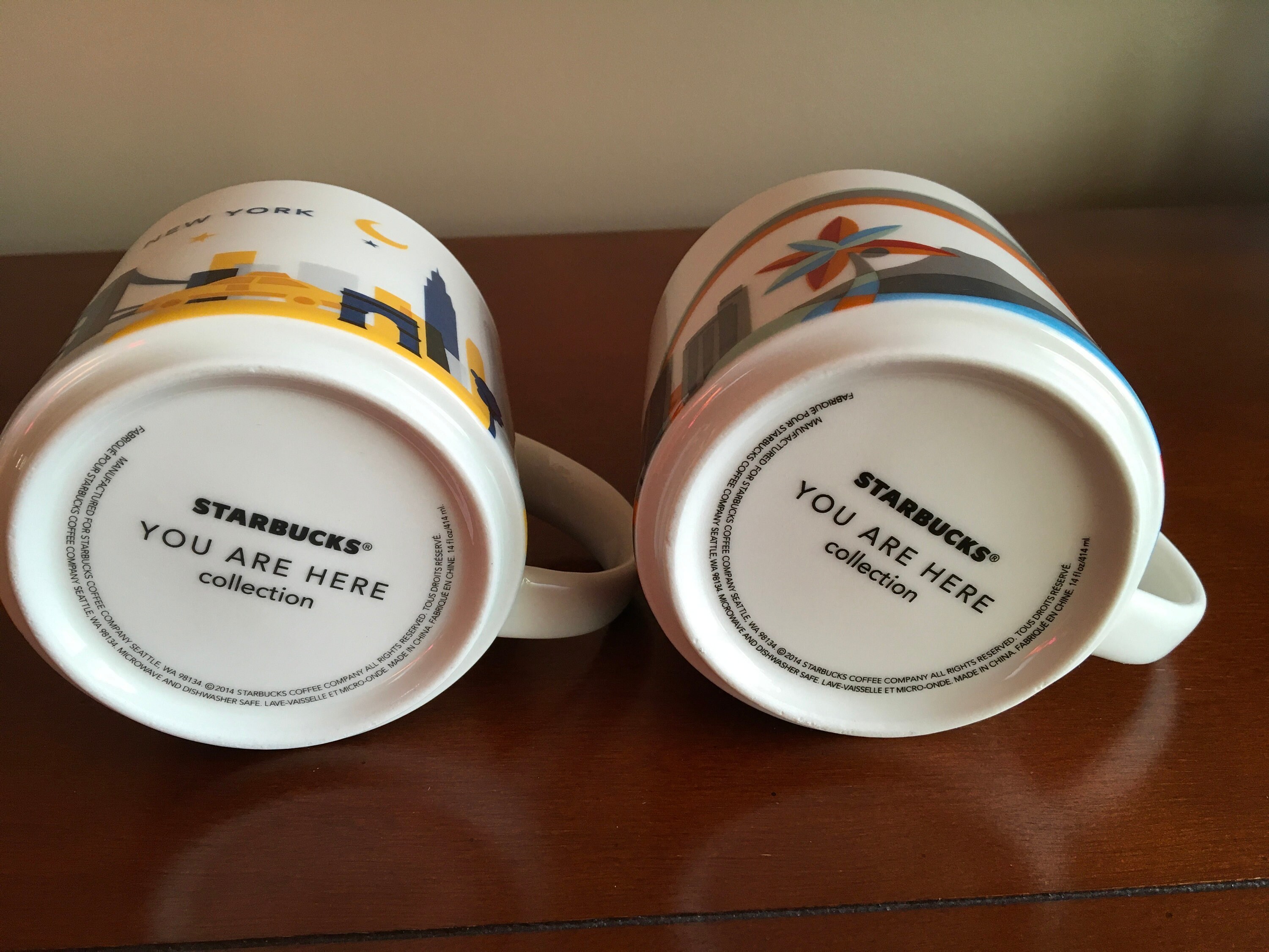 Starbucks You Are Here Collector Series Mug Starbucks New York Mug