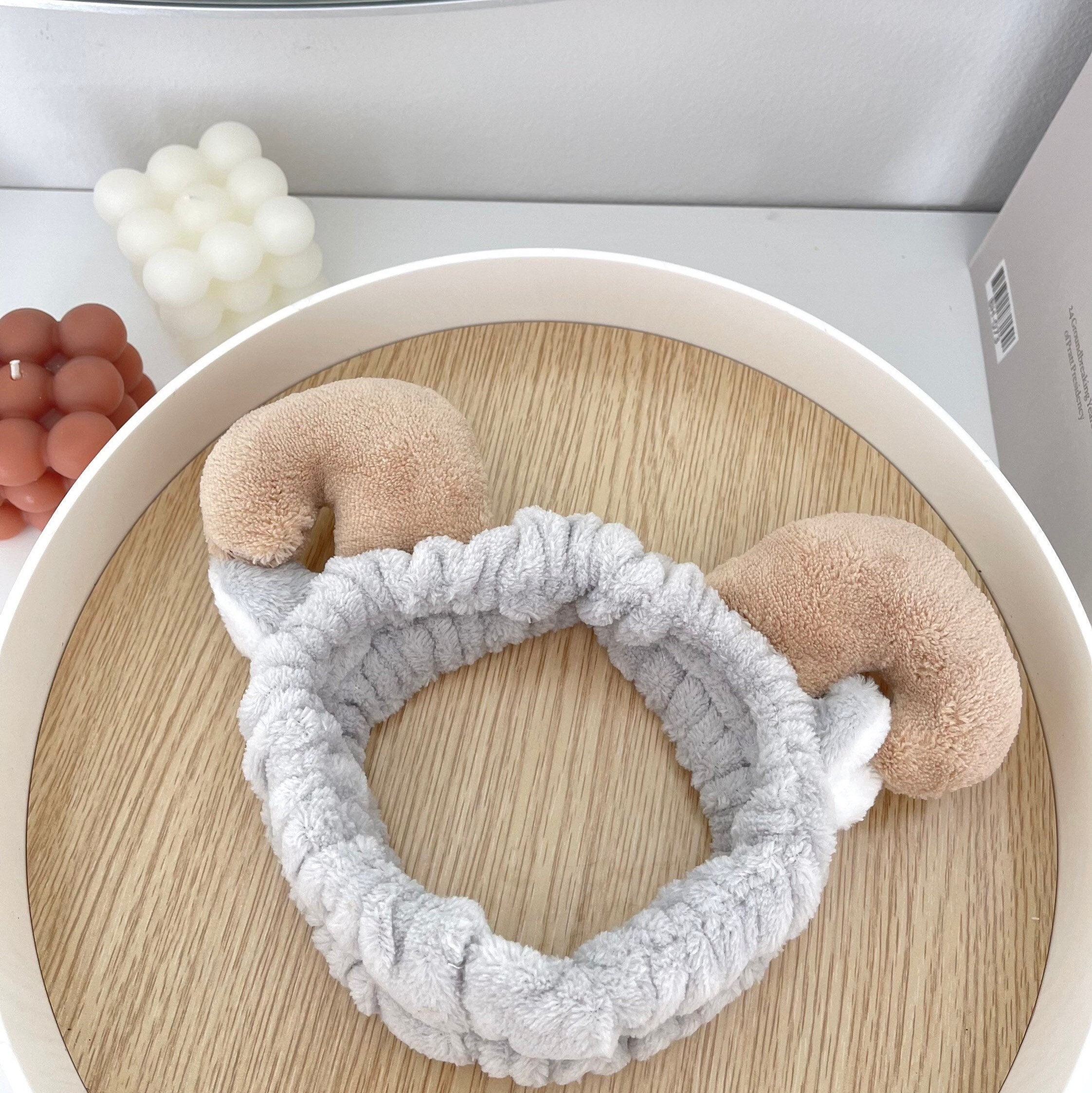 Reindeer Spa Headband, super soft HairBand, Animal headband, Makeup