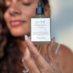 Radiance Face Oil: Vegan Cold Pressed Beauty Oil with Blue Tansy