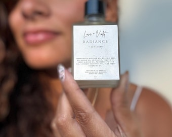 Radiance Oil:Cold Pressed Beauty with Blue Tansy 1oz Combination Skincare