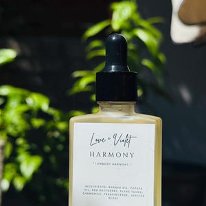 Harmony Face Oil – Natural Intention Blend with Baobab, Papaya & Frankincense for Radiant Skin