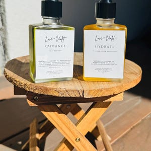 Anti Aging Face Oil Set: Blue Tansy, Jojoba & Avocado Oil