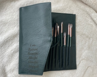 Set di pennelli per il trucco vegano personalizzato: "I am Radiant" - Edizione limitata