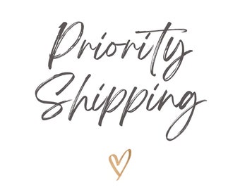 Priority Shipping Upgrade